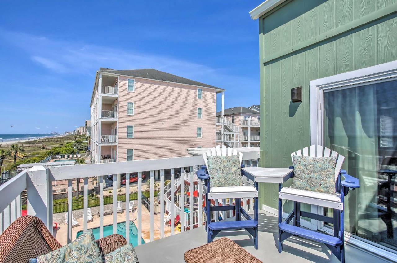 Sunny Seaside Condo With View - Walk To Beach Myrtle Beach Luaran gambar